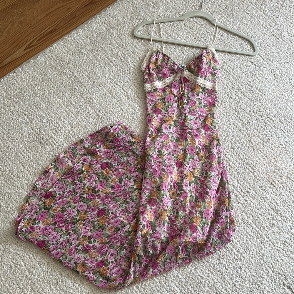 Princess Polly long floral dress